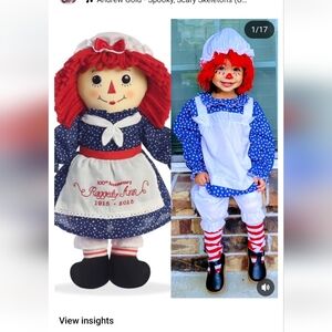 Kids Halloween Costume - Blue and White